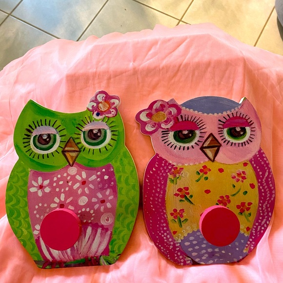 OWL WALL HANGERS NWOT - Picture 3 of 7